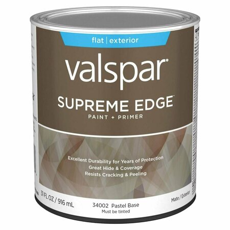 VALSPAR 1 qt. Supreme Acrylic Latex House Trim Paint & Primer, Neutral & Pastel 028.0034002.005